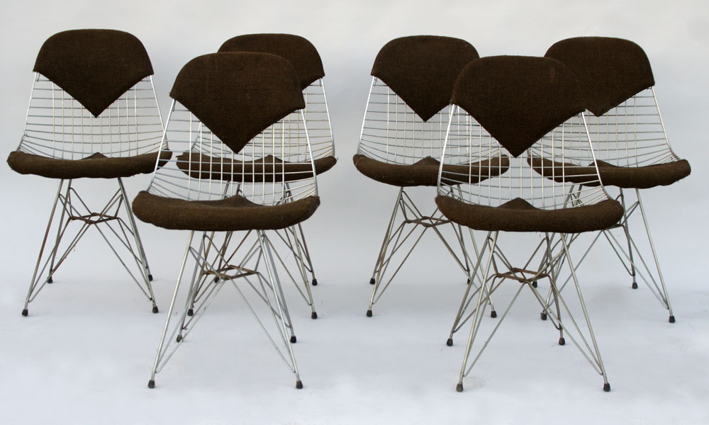 CHAISES BIKINI DKR WIRE PAR CHARLES & RAY EAMES