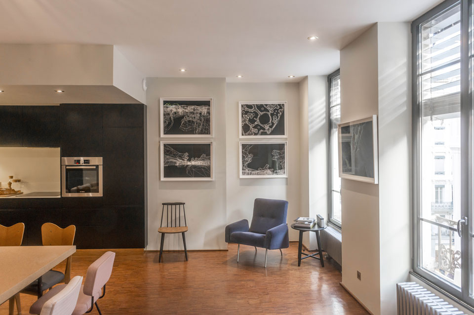 STUDIO COD - Arnaud Trimaille - Architecture d'Intérieur - Rénovation bureau-appartement pour ARTY - photos : Xavier Chabert