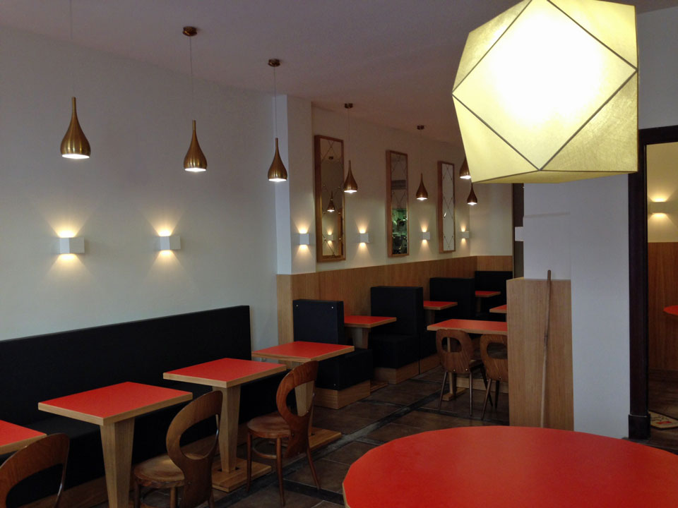 STUDIO COD - Arnaud Trimaille - Architecture d'Intérieur - Rénovation Salle restaurant THOMAS PONSON