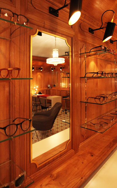 STUDIO COD - Arnaud Trimaille - Architecture d'Intérieur - Rénovation Opticien ENTRE VUES Lyon