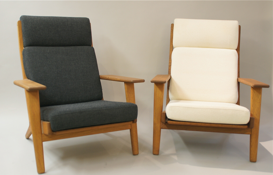 STUDIO COD - Fauteuils & chaises vintage - fauteuil GE290 Hans Wagner